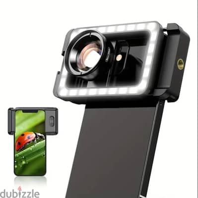 Apexel macro lens with ring light