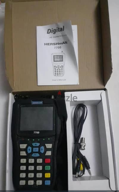 هرشمان 7700z لظبط اشاره الدش والكاميرات