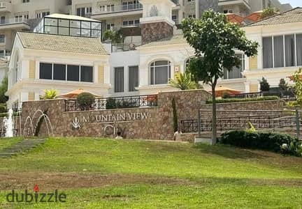 شقه للبيع 155م خالصه الاقساط استلام فورى في مرحله club park في موتين فيو اي سيتي اكتوبر