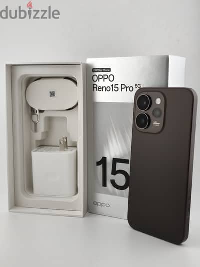 OPPO Reno 15 Pro  12 / 512 بالضمان و العلبه