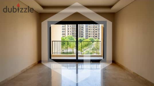 Apartment with Park View for rent with Kitchen Cabinets & ACs in Zed West, Ora, El Sheikh Zayed . . . . . . . . . . . . . . . . . . . . . . . .