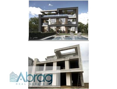 Twin house for sale in Minorca Compound, Sheikh Zayed (Dahshur Link Road) – immediate delivery.