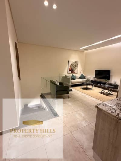 Duplex apartment like a villa 5 rooms hotel finish with only 5% down payment and the price includes maintenance and the club as a gift