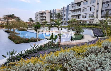 Apartment with garden for Sale Immediate Delivery, Galleria Golden Square, Fifth Settlement, with 8-Year Installments, Near the American University