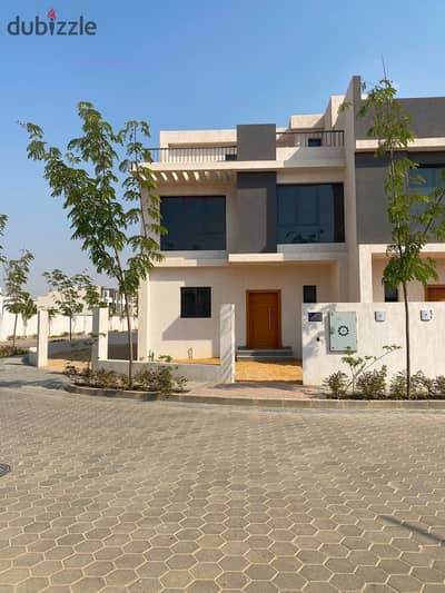 Townhouse Corner for Sale in Lake West - Dahshur Link | In Front of Beverly Hills