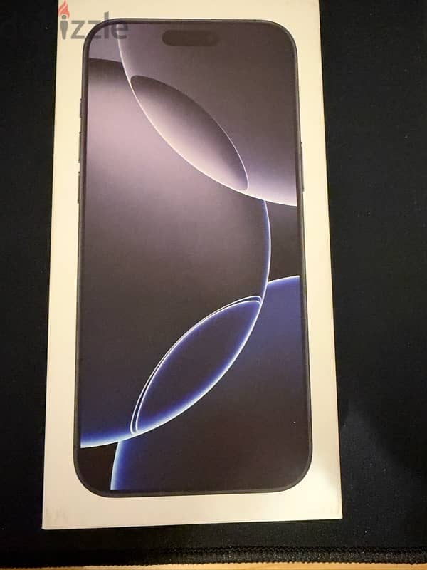 للبيع iPhone 16 Pro Max Black Titanium 256 GB 3