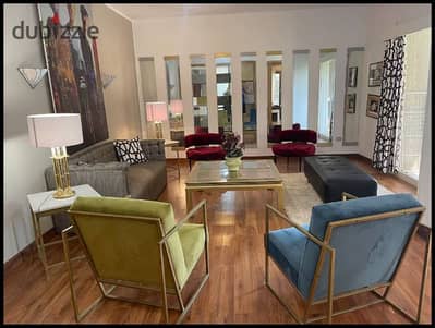Modern apartment for rent in Degla, Maadi, in a prime quiet location close to shops, restaurants, cafes, and transportation. Comfortable and ideal for families.