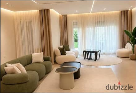 A great opportunity fully finished apartment with garden, pool view available with installments over the longest repayment period in Dejoya New zayed