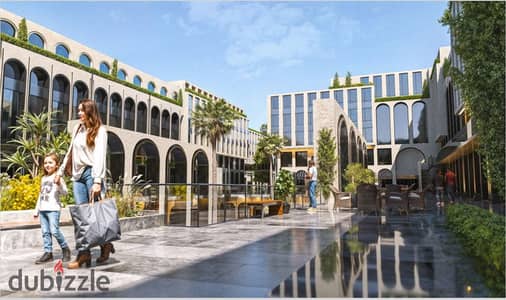 For Sale: 97 sqm shop at Majan Mall, October Gardens, directly on Zewail Street, opposite Zewail University, next to Al Wahat Road. 10% down payment,