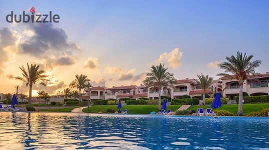 إستلام فورى شاليه متشطب بجاردن بفيو البحر فى لافيستا باى إيست بجانب ووتر واى  La Vista Bay East