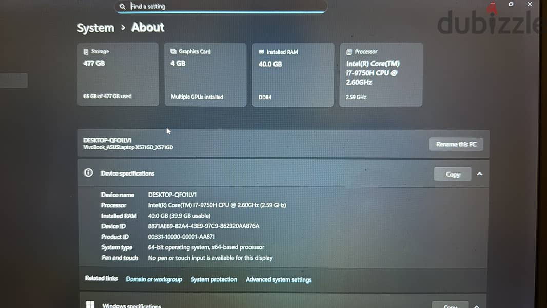 ASUS laptop 3