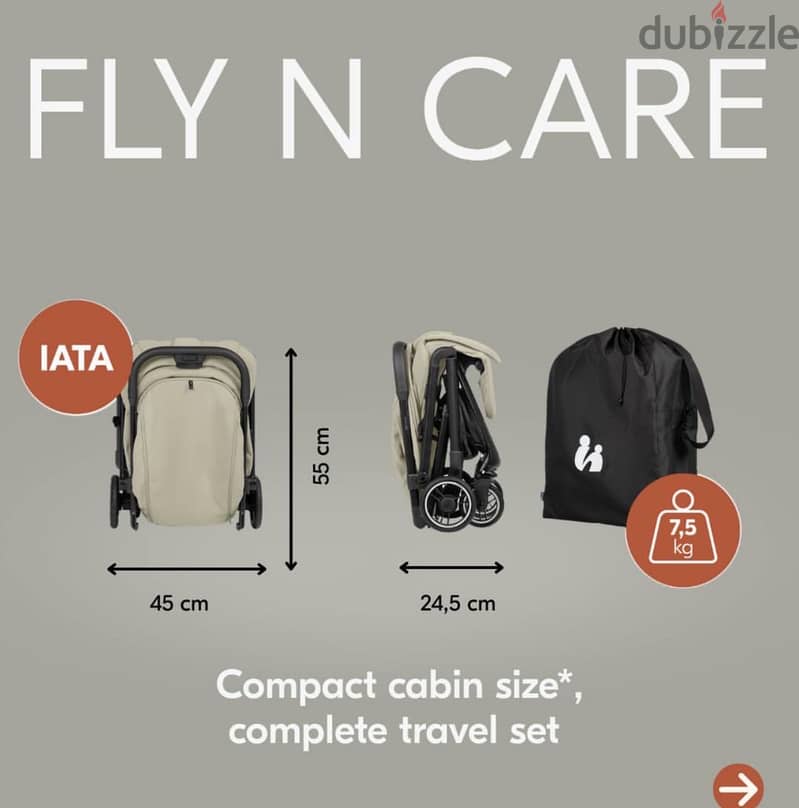 Fly N care stroller 1