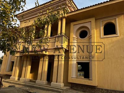 Mansion with the most prime location overlooking golf course for sale in Madinaty