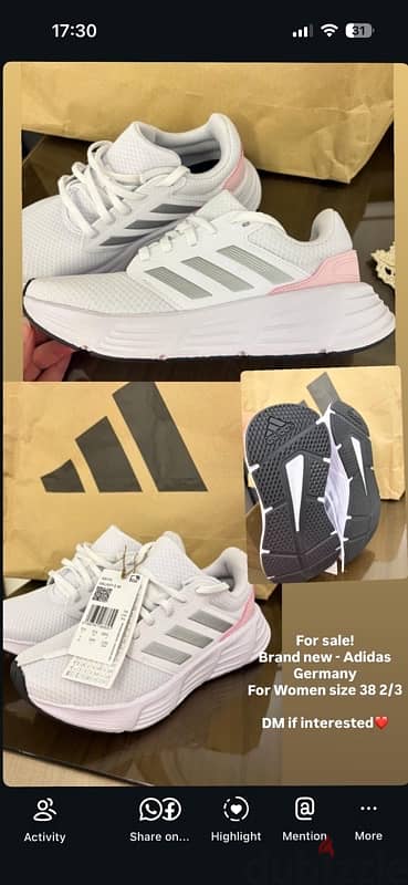 Adidas Women shoes size 38 2/3