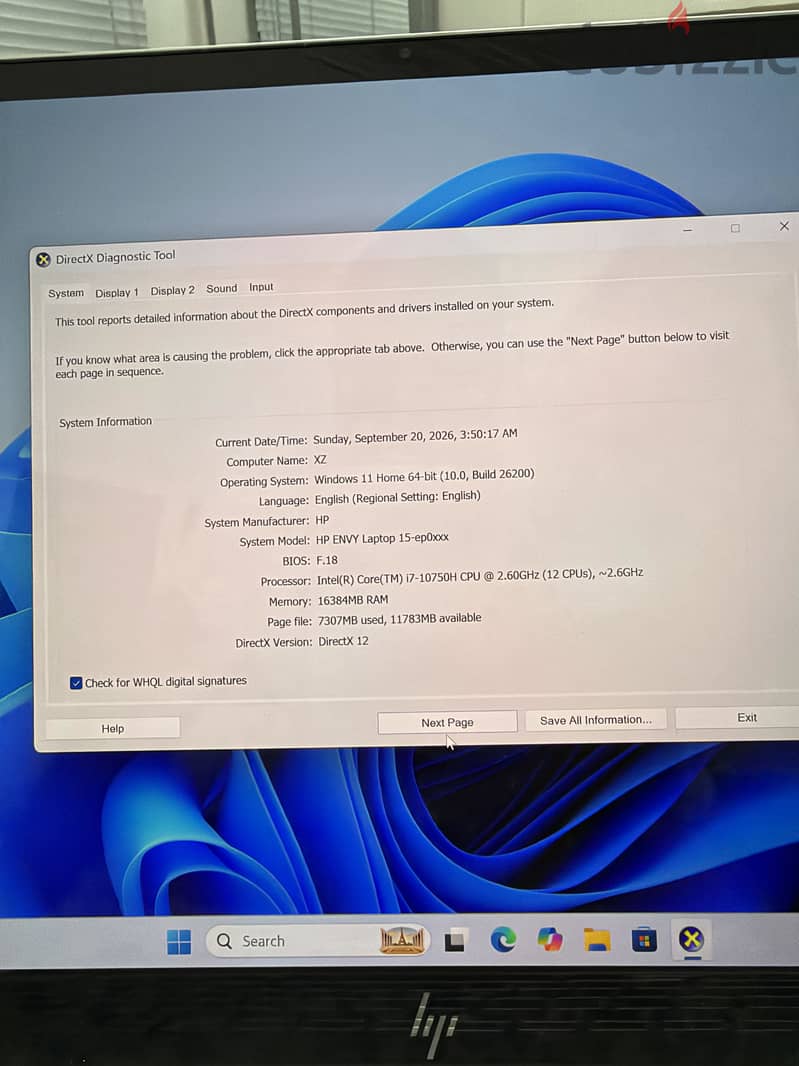 Hp envy oled laptop Gaming Touch Screen 14