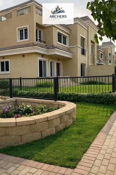 Svilla For Sale Very Sarai New Cairo Prime Location Direct Souz Road Beside Madinty