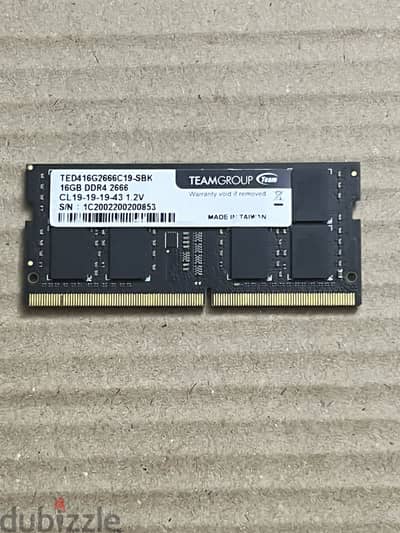 16Gb ram ddr4 2666