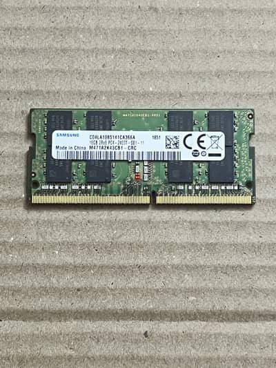 16g ram ddr4 2400t سامسونج
