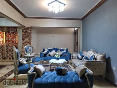 Furnished apartment for rent in New Maadi, opposite Gapco