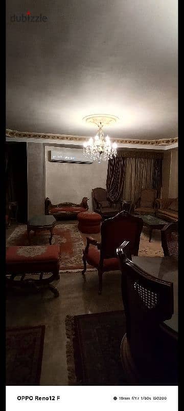 Furnished apartment for rent in Zahraa El Maadi, El Merag El Olaya