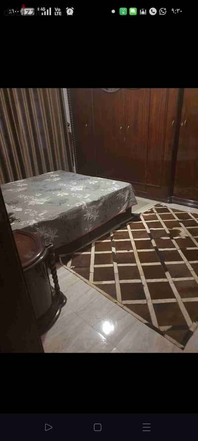 Furnished apartment for rent Zahra Al-Maadi Al-Miraj Al-Ulwi behind Carrefour City Center
