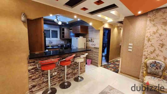 Furnished apartment for rent, Zahraa Al-Maadi, Darna, near Carrefour City Center