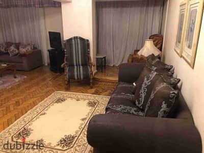 Furnished apartment for rent in Zahraa Maadi near Wadi Degla Club consisting of two bedrooms and a three-piece reception and two bathrooms fully air-conditioned and Wi-Fi third floor stairs