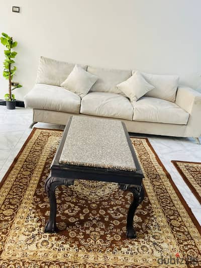 Furnished apartment for rent Corniche El Maadi Torra second row new furniture air-conditioned Wi-Fi natural gas near Al Shoorouk Club and the metro station