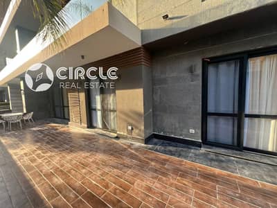 Fully Furnished 166m Apartment with 45m Garden For Rent in El Patio Oro La Vista Developments 5th Settlement New Cairo Near Golden Square