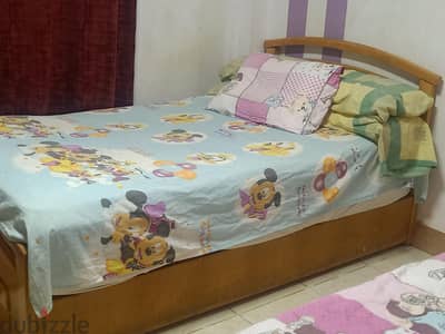 2سرير خشب ارو+2مرتبه ريتش هوم