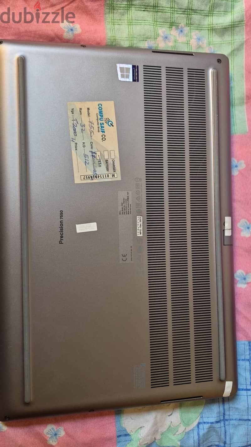 dell precision 7550 4