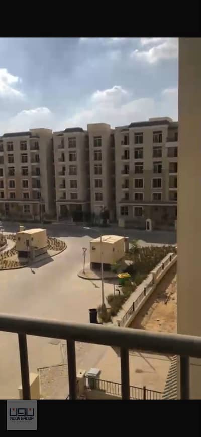 فرصه مميزه لامتلاك شقه غرفتين بأفضل فيو على المثلث يكمبوند سراى