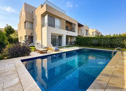 فيلا 4 غرف مستقلة جاهزة للاستلام في The Crown Palm Hills | مدينه 6 اكتوبر | موقع مميز