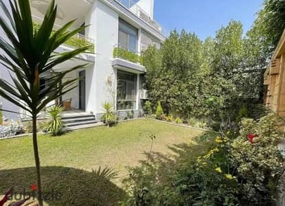 Stunning view of Central Park, 5-bedroom villa for sale at half price Sarai opposite Spin Towers Madinaty near Al Burouj Al Patio Sodic