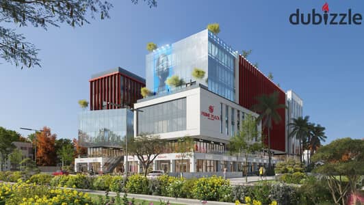 Premium 47 sqm Fully Furnished Office in Prime Plaza | Heart of 6th of October City | 8% Down Payment | Installments Up to 150 Months