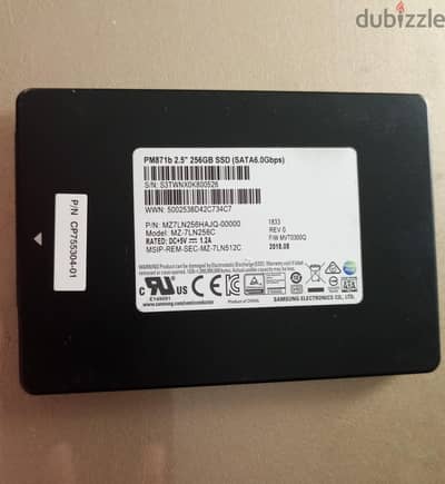 hard SSD 256
