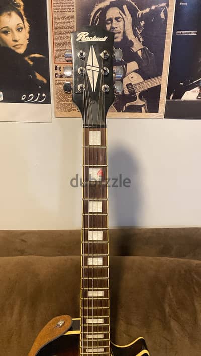 Les Paul Style Electric Guitar - Cable Includd  جيتار كهربائي