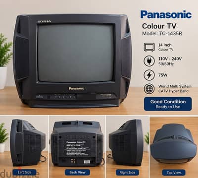 تليفزيون Panasonic 14 بوصة CRT – TC-1435R