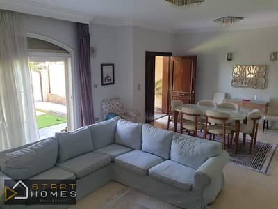 191 sqm townhouse for rent (furnished) in Madinaty – Model II Classic, featuring ultra-super-lux finishes.