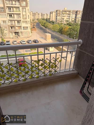 Furnished 78m² apartment for rent in Madinaty (B12); custom finishing and a distinctive "Wide Garden" view.