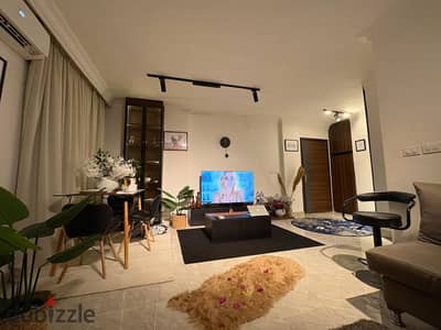 Brand-New 110m² Fully Furnished Serviced Apartment for Rent in Madinaty | 2 Bedrooms |  Parking & ACs Included