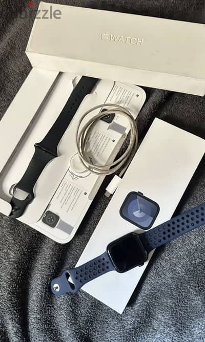 APPLE WATCH SERIES 9 45MM MIDNIGHT BLUE 89% BATTERY