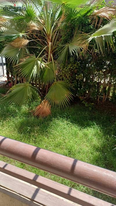 For rent, a ground floor with a garden of 106 meters and a garden of 56 meters in Al Rehab