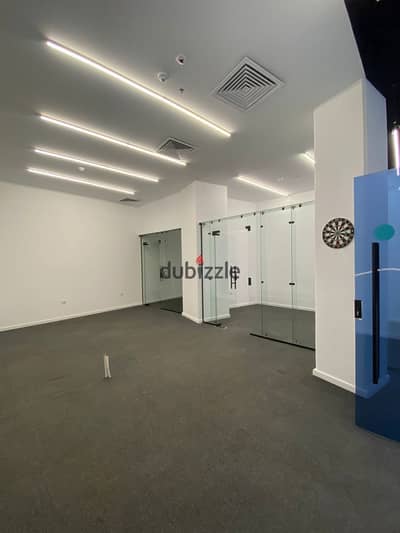 *Office for Rent | Mall of Arabia, Mall of Arabs | The GrEEK Campus*  *Ready to operate office with full finishing and air conditioning.* *Office area 65 meters*  *Services:* *Cleaning, security and guarding, and maintenance* *Open 24 hours \ 7 days a week*  *Shared spaces and outdoor areas*