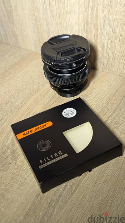 Rare Yashica 50mm f1.4 with k&f cpl & ND filter