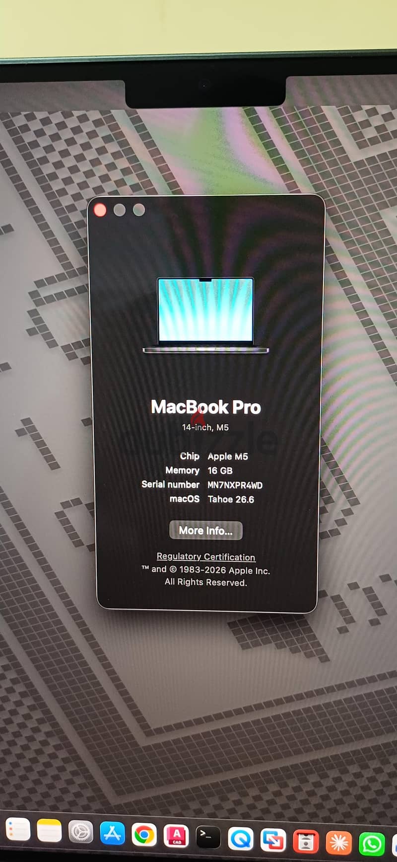 macbook m5 pro (base model) 1