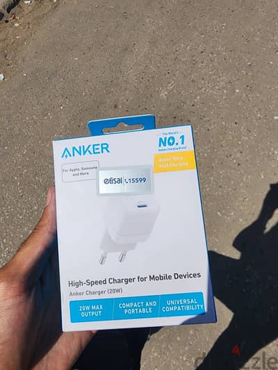 شاحن انكر اصلي 20w