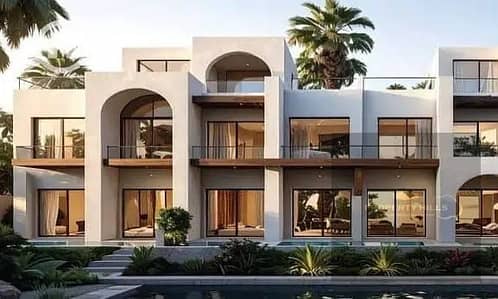 تاون هاوس للبيع في JIRIAN، نيو زايد | إطلالة على النيل | من Palm Hills وMountain View وNations of Sky