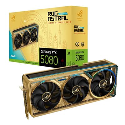 ASUS ROG ASTRAL RTX 5080 DHAHAB Edition -NEW SEALED-