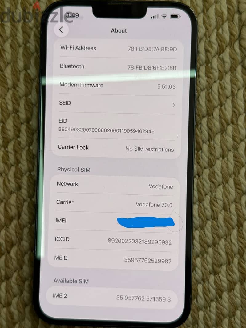 Iphone 13 pro max very good condition 3